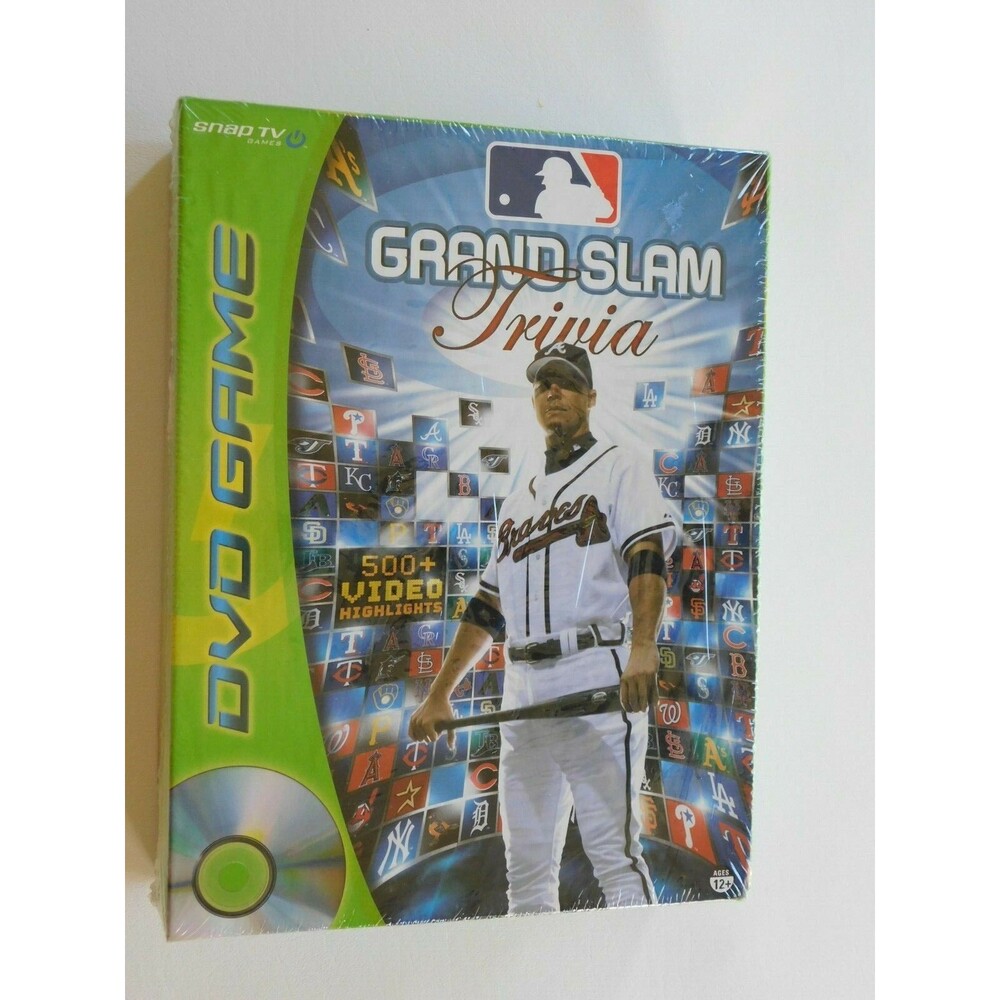 New NIB GRAND SLAM Baseball MLB Trivia DVD Game